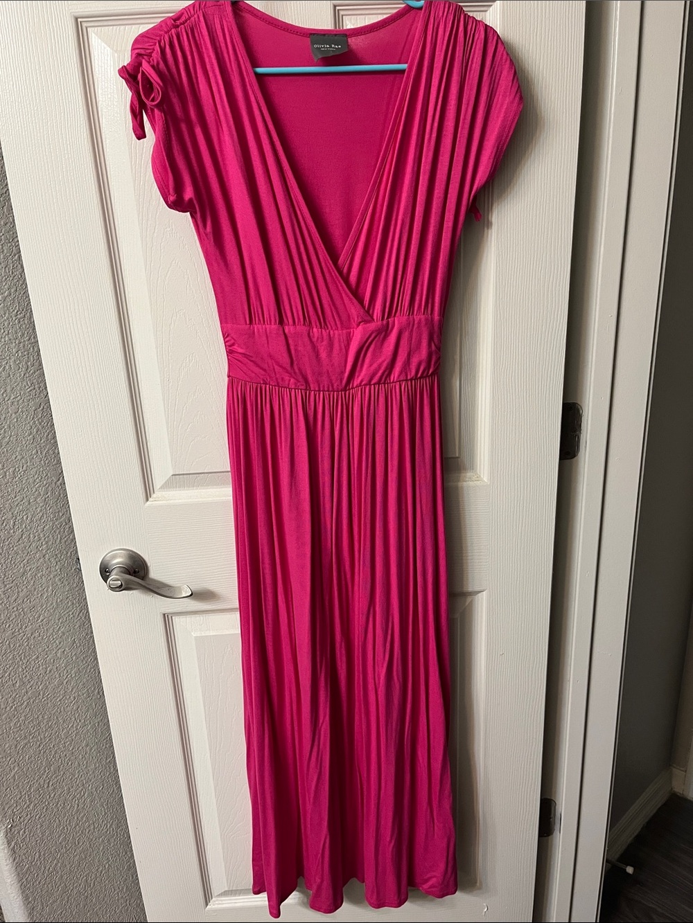 Olivia Rae Wrap Maxi Dress